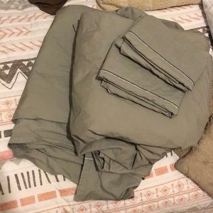 Gray cal king sheets